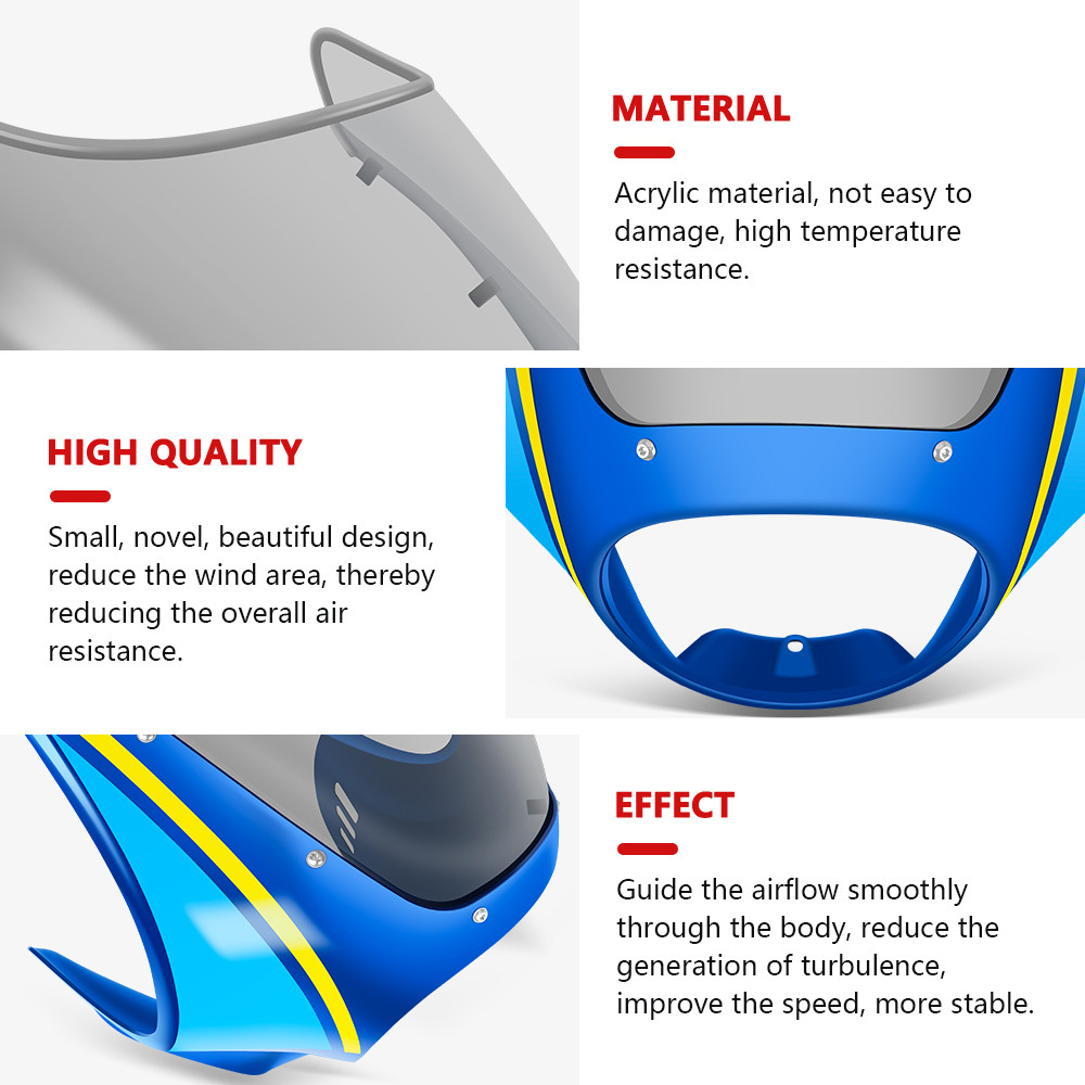 FOR XSR900 XSR 900 2021-2025 2024 2023 NEW ACCESSORIES MOTORCYCLE HEADLIGHT FAIRING HEADLIGHT