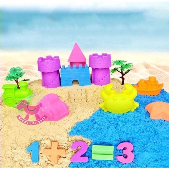 Mainan cetakan pasir pantai/mainan cetakan pasir/mainan cetakan pasir pantai anak anak/cetakan pasir