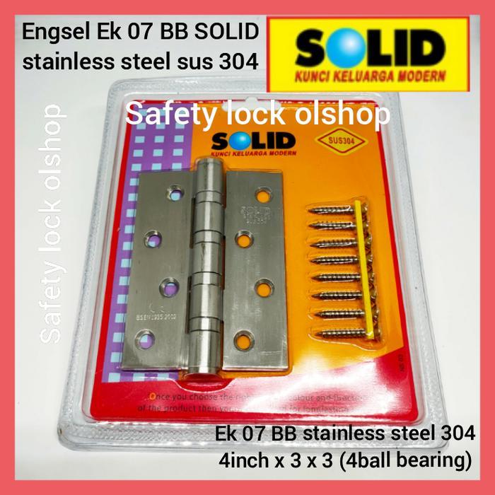 SALE  Engsel Pintu ek 07 bb 4inch solid sus 304 ORIGINAL