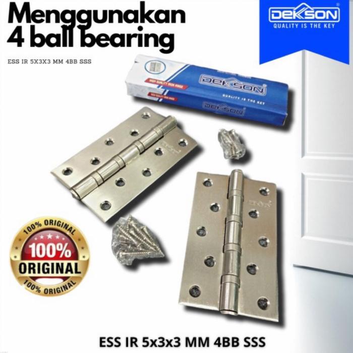 SALE  Engsel 5 Inch Stainless Tebal Dekson Engsel Pintu Dekson Engsel Dekson 5 Inch Tebal 3 Mm