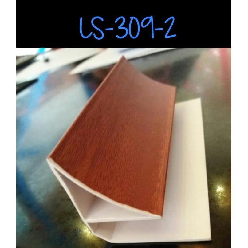 Terbaru List Tembok Shunda Plafon Pvc Kayu Jati