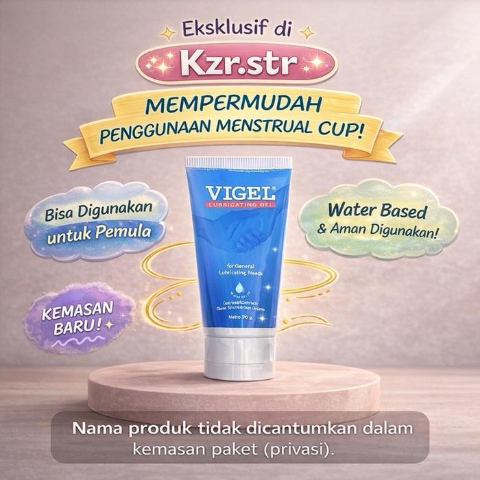 Vigel Water Based Gel 30 dan 60gr Gel Perawatan Tubuh untuk Kenyamanan Pribadi
