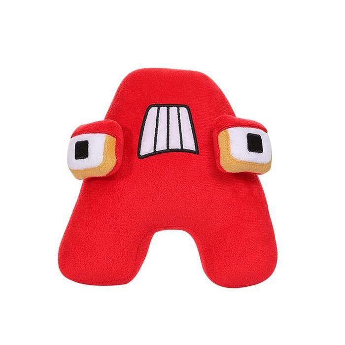 mainan boneka alfabet lore legendary / boneka edukasi abjad A - J