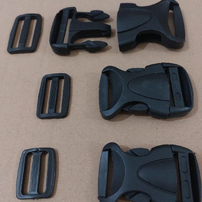 Buckle Tas/ Ceklekan Tas/ 2,5cm/ 3,2cm/ 3,8cm satuan