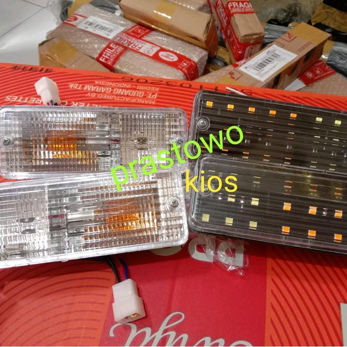 lampu sen riting bemper kristal LED carry extra st100 Bagong caretta set - kristal