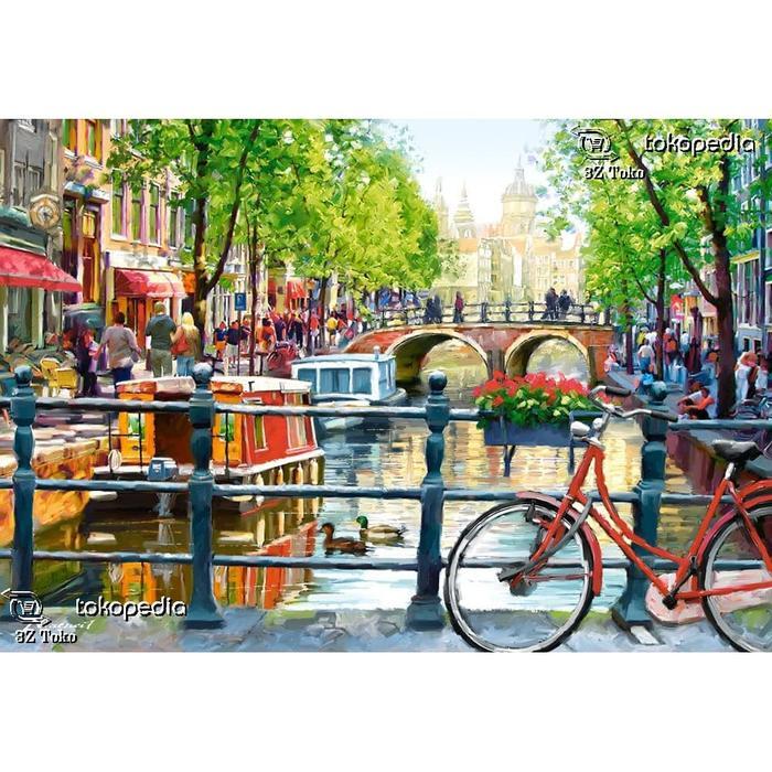Jigsaw Puzzle: Castorland - Amsterdam Landscape - 1000 Piece