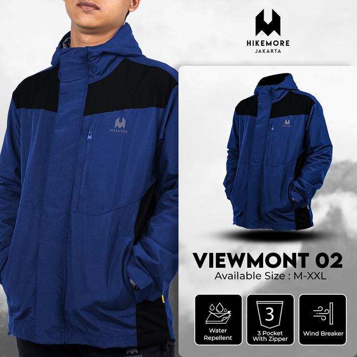 Eiger Sport - Jaket Hiking Gunung Viewmont 02 Original Waterproof Windbreaker