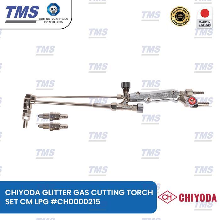 Glitter Gas Cutting Torch Set CM Chiyoda Original - LPG