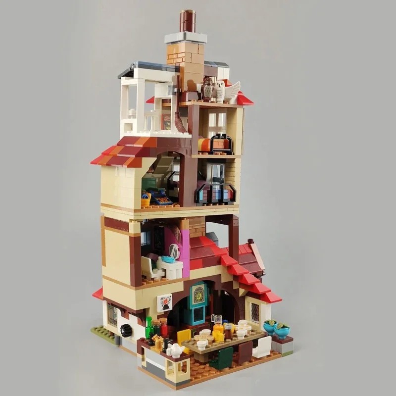 NEW Magic Attack on The Burrow Harried Building Blocks Brick Cartoon Action Figure Toys Brain Game
