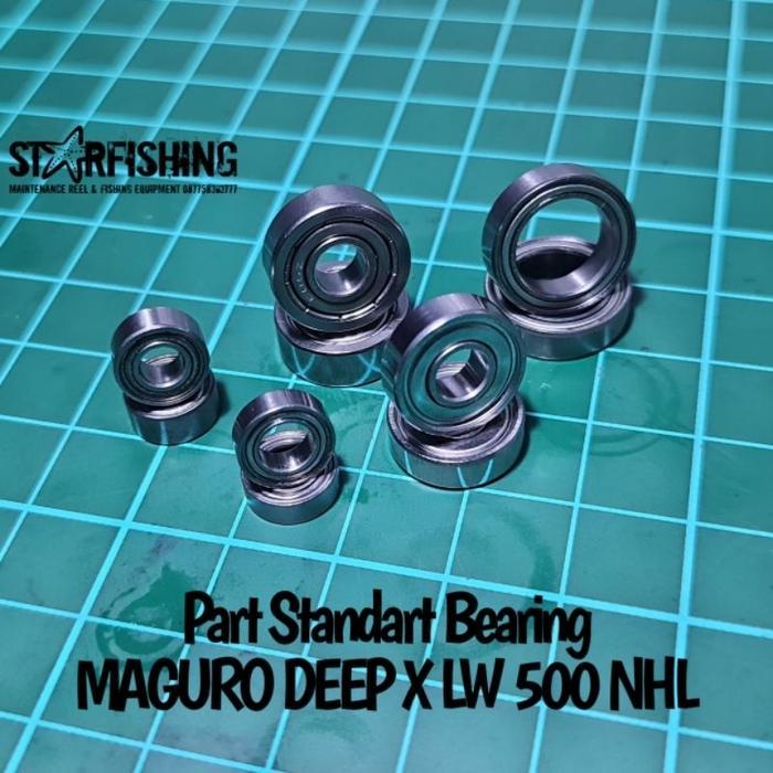 Bearing Reel MAGURO DEEP X LW 400 500 NHL
