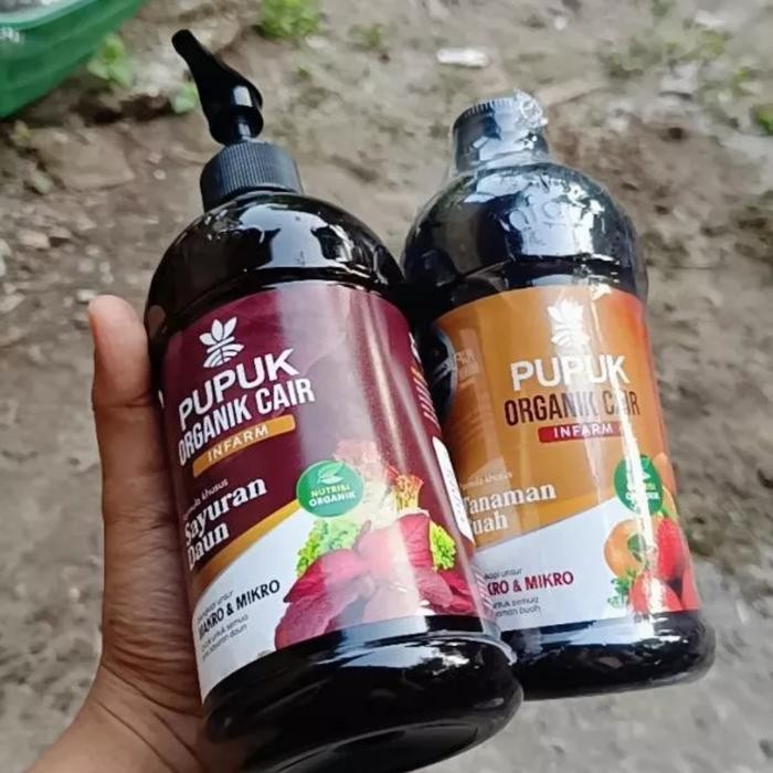 

Promo Infarm - Pupuk Infarm Organik Cair Infarm 2 Pcs Paket Combo Nutrisi Tanaman Organik Dua Poc