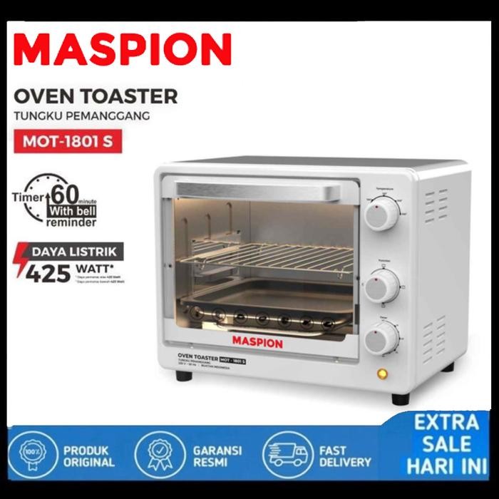 Oven Listrik Maspion Mot-1801 Oven Toaster 18 Liter
