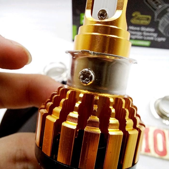 LAMPU DEPAN LED LUMINOS Z2 2 WARNA PUTIH KUNING SEMUA MOTOR