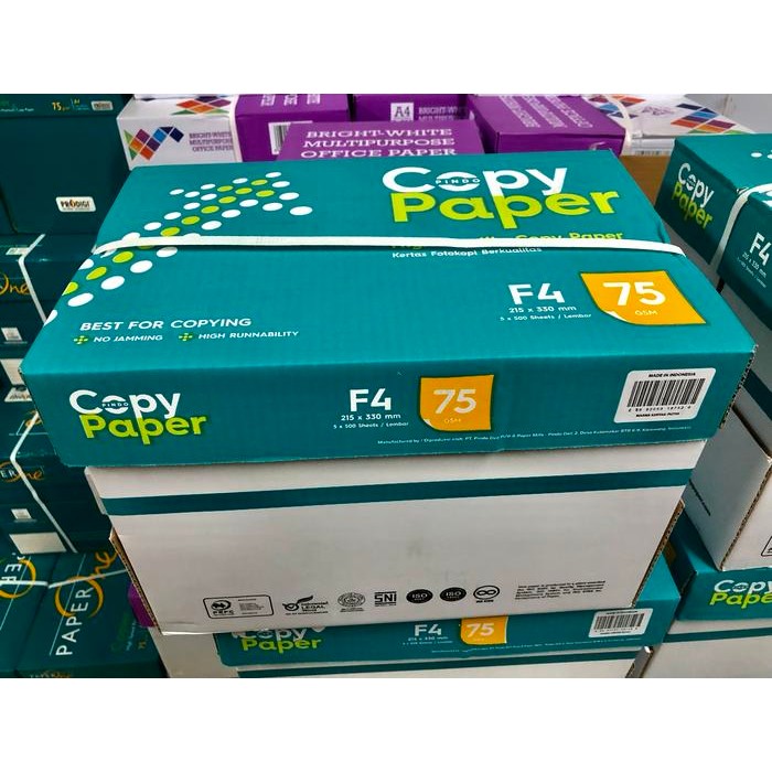 

Hvs Putih F4 75 Gr Copy Paper ( Cpb )