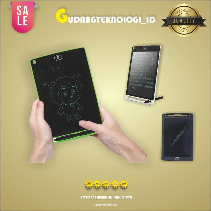 

NEW PRODUK PAPAN GAMBAR DIGITAL MONOCHROME LCD DRAWING GRAPHICS TABLET 8.5 INCH WARUNG ARA67