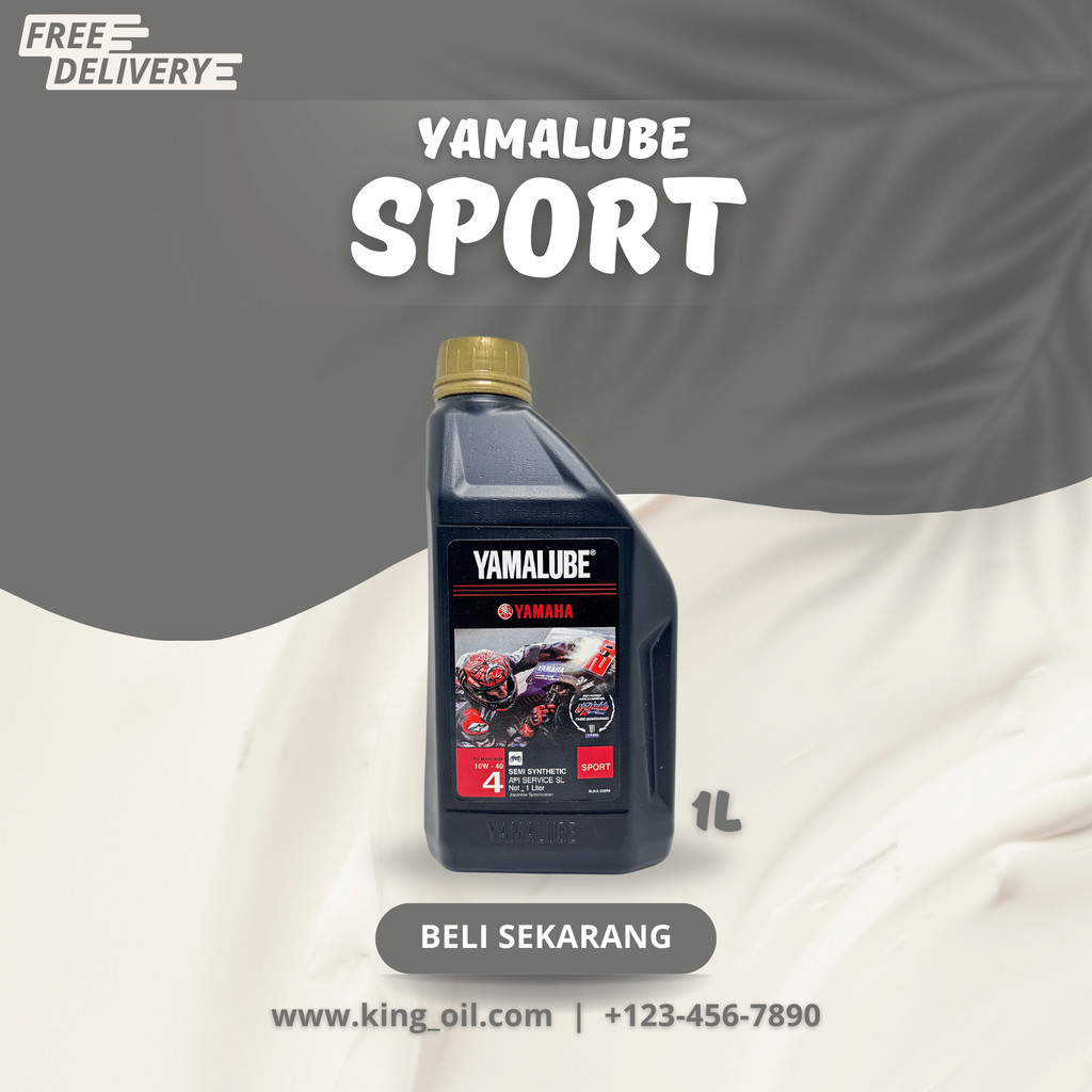 Oli Yamaha Yamalube Sport 1L Yamalube Sport Oil 1 Liter