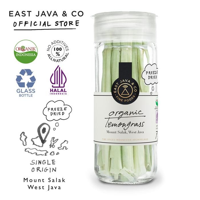 

Pilihan- East Java & Co Organic Freeze Dried Lemongrass 7G Batang Serai Organik