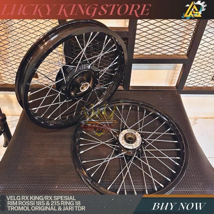 Velg Rx King Ring 18 Lebar 185 Dan 160 Tromol Original Jari Tdr