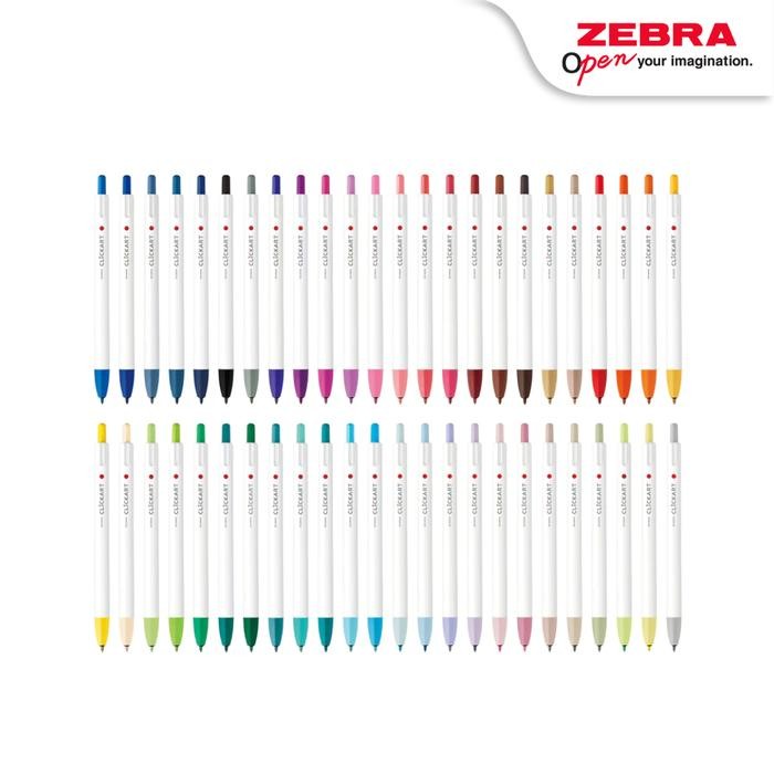 

Zebra ClickArt Retractable 0.6mm Fine Point - Standard Colors