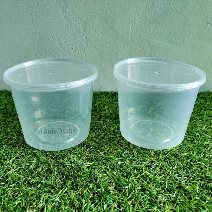 Pilihan- Thinwall Dm 650 Ml Round / Thinwall Bulat Food Container [25Pcs]