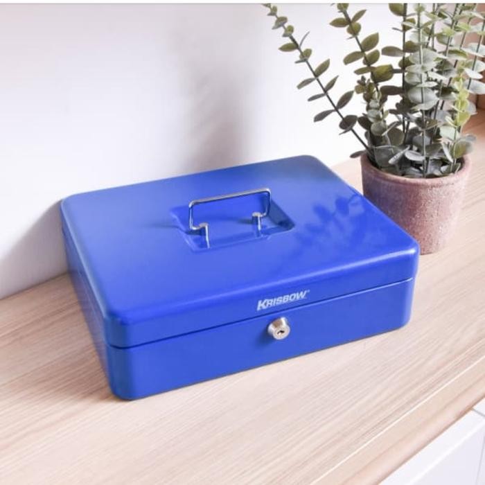 

CASH BOX 30 CM - BIRU