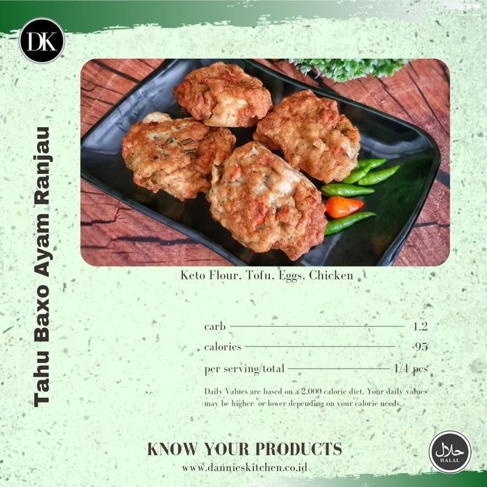 

Pilihan- Tahu Baxo Ayam Ranjau Keto