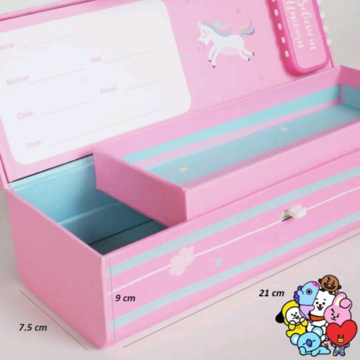 

TEMPAT PENSIL KODE PASSWORD UNICORN, KPOP/ KOTAK PENSIL KODE SUSUN