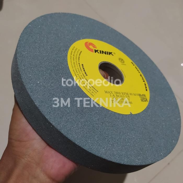 Batu Gerinda Duduk 8 Inch Kinik Mata Grinda Gurunda 205 Mm