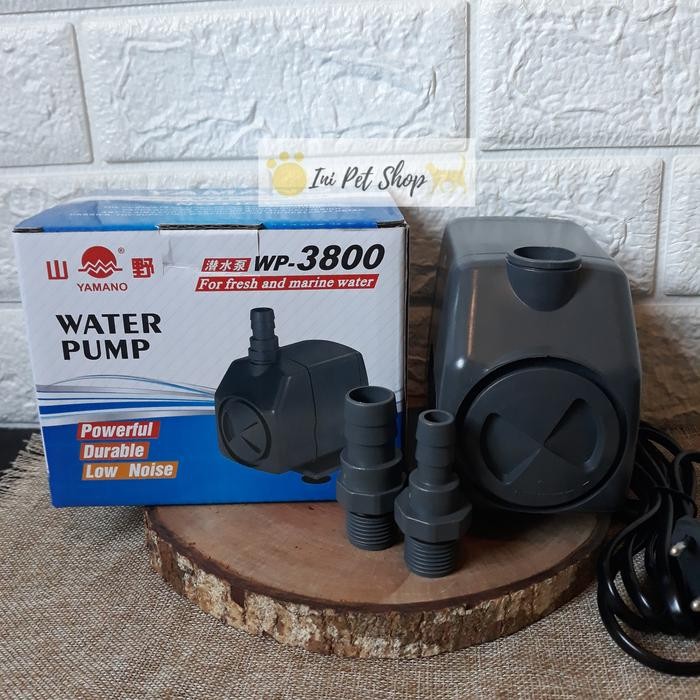 YAMANO WP-3800 Pompa Air Celup Pompa kolam Aquarium