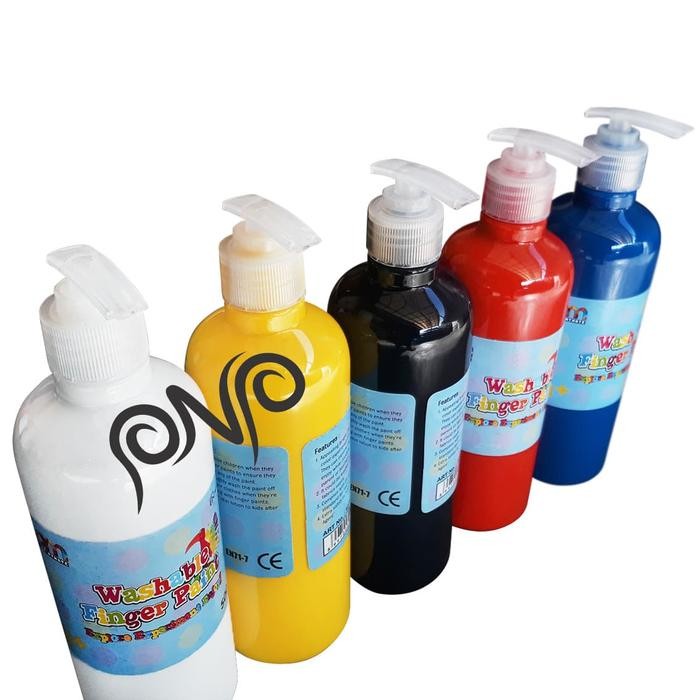 

NEW PRODUK NDM PAINTMATE WASHABLE FINGER PAINT CAT AIR JARI ANAK SEKOLAH 500 ML MAWAR-89