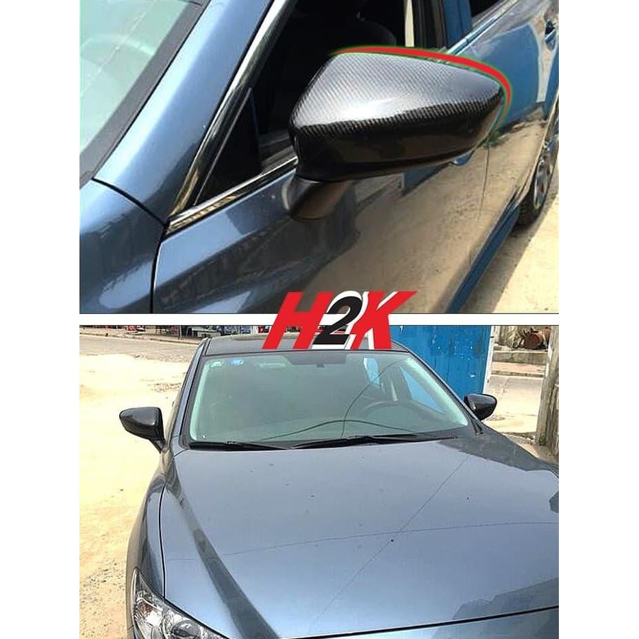 Aksesoris Cx5 - Cover Spion Mazda Cx5 2012 2013 2014 Carbon