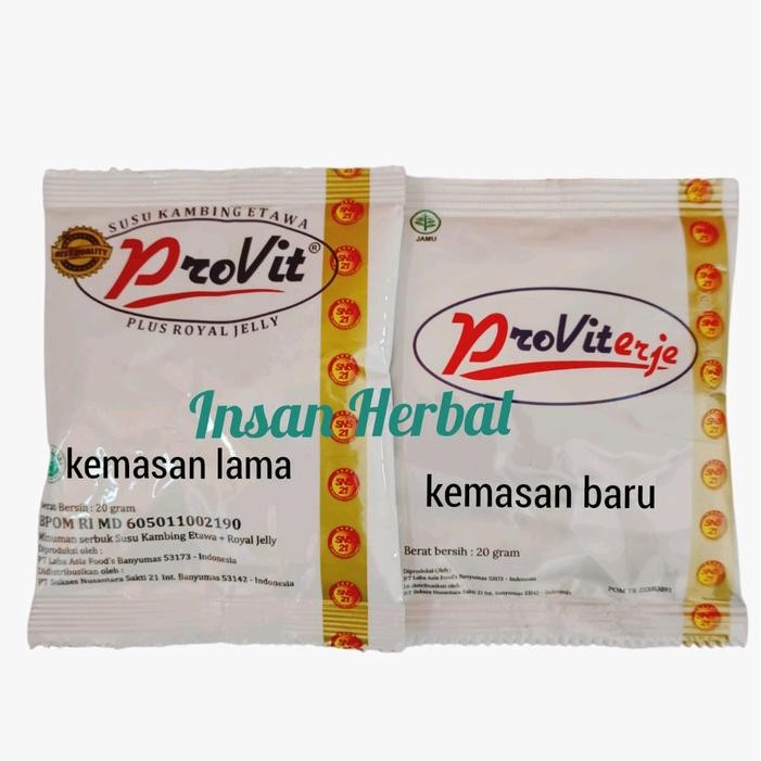 Pilihan- Provit Susu Kambing Etawa Isi 10Sachet