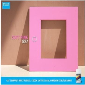 Pilihan- Cat Pilox Diton Soft Pink 827 300Cc Warna Ping Merah Muda Frame Sepeda Motor Mobil