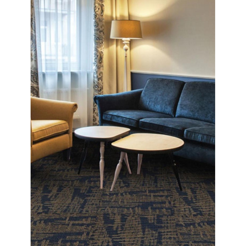 Karpet Lantai / Karpet Kantor / Karpet Hotel Meteran Tebal Premium Tile Planks New Jersey 50X50 Cm -