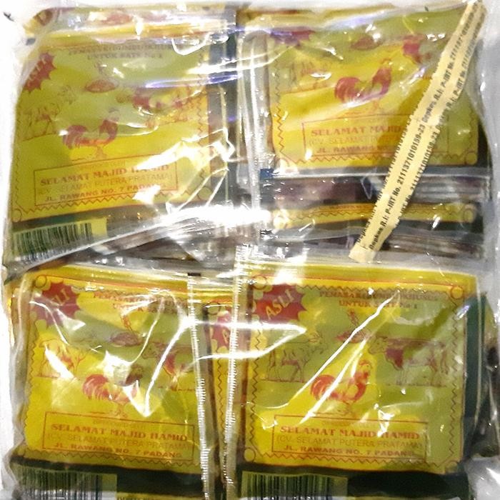 

Stok Baru Bumbu SATE (minyak) Selamat majid hamid 1000gram