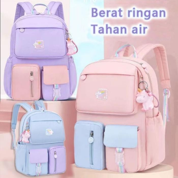 

Tas Anak Ransel Sekolah Macaron Backpack/ School Bag/Tas Sekolah Anak