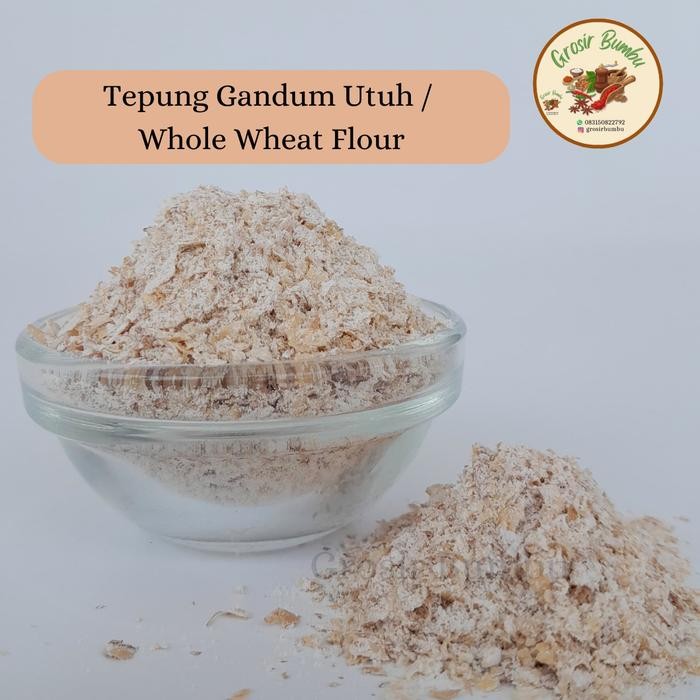 

ASLI Tepung gandum utuh 1kg / whole wheat flour READY STOCK