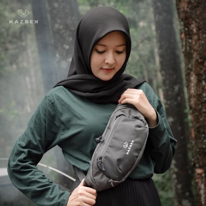 Waist bag kazbek kaptipa / tas selempang