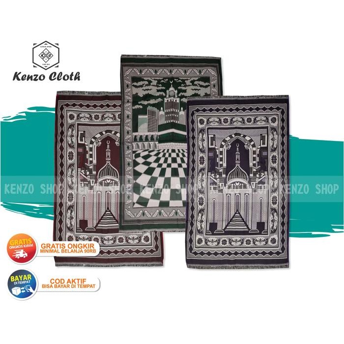 Sajadah Traveling Ukuran Besar Oleh Oleh Haji Umroh Turki Tipis Termurah