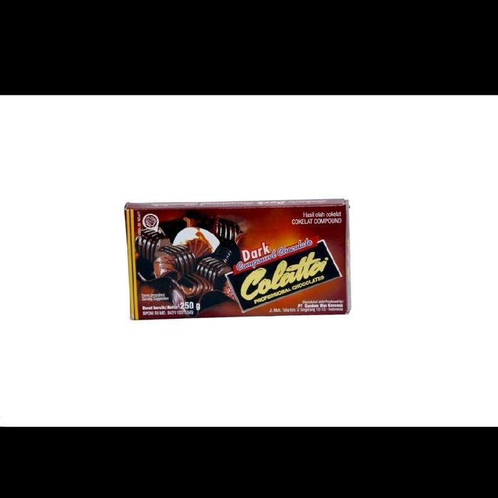 

Stok Baru Colatta Compound Coklat Dark / White / Milk 250gr