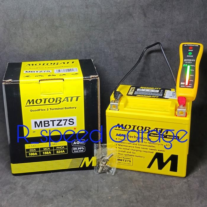 Aki Motobatt Quadflex Mbtz7S Cbr 150 Karbu Fi Cbu Kpp K45 Cb 150 R Old