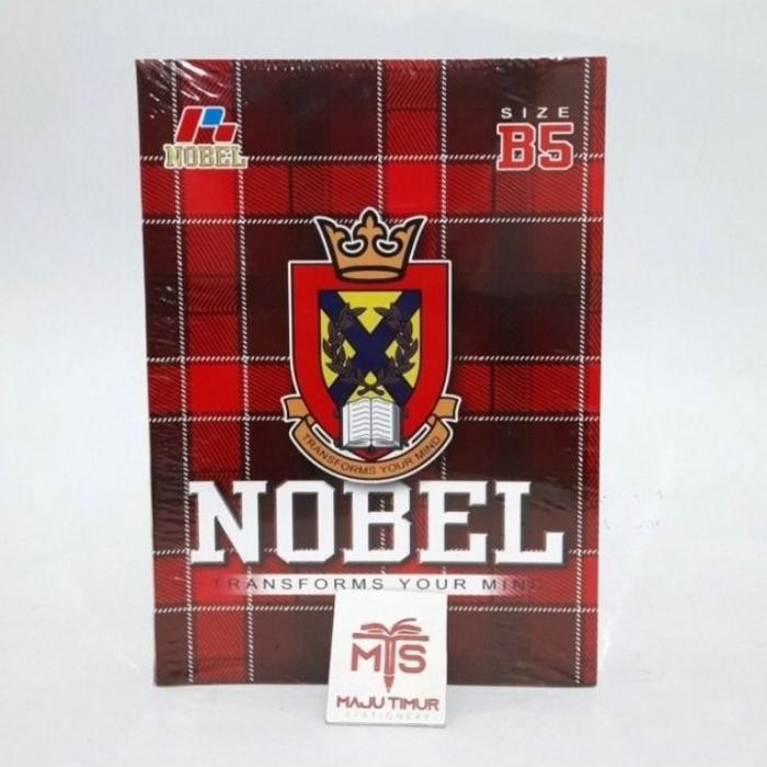 

BUKU TULIS NOBEL 36 LEMBAR / 58 LEMBAR B5