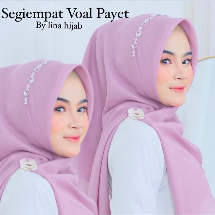 Pilihan- Segiempat Voal Payet Voal Paris Premium