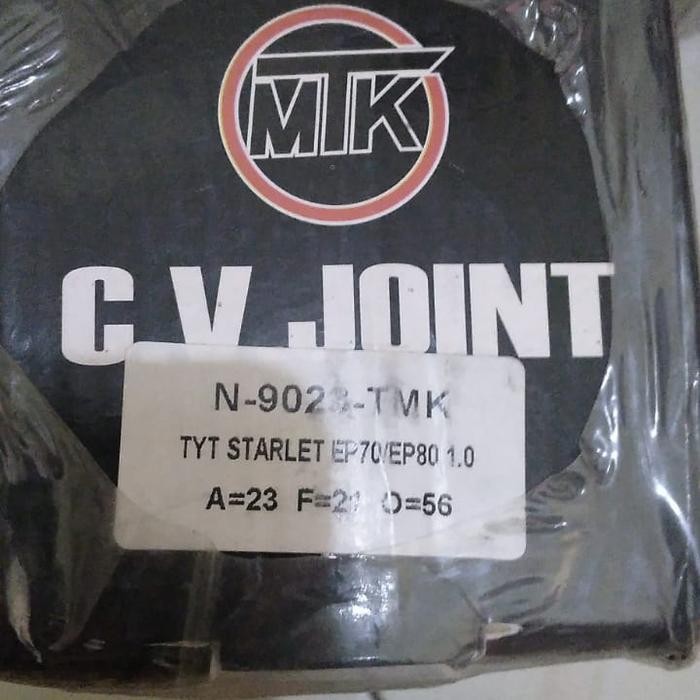 CV JOINT STARLET EP70 EP80 1.0 1000cc merk TMK