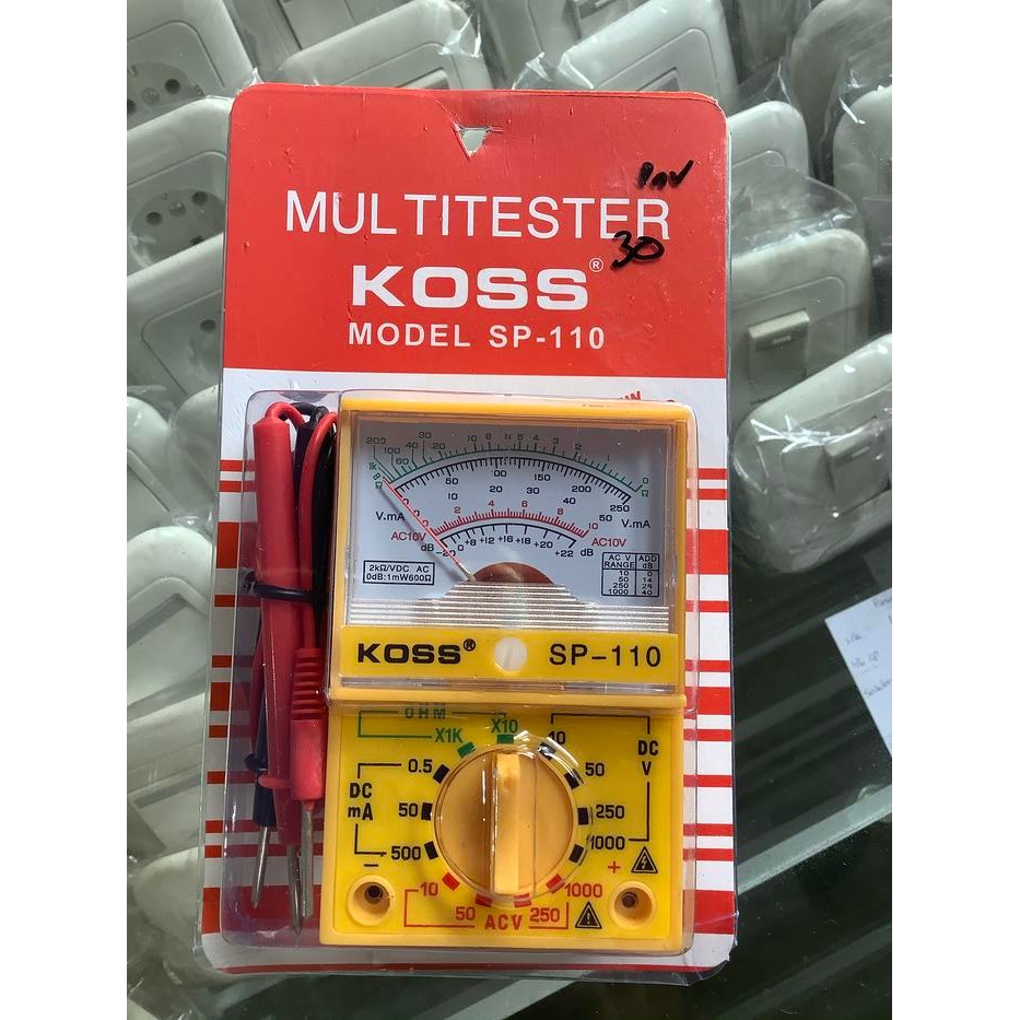 Multitester avometer analog kecil