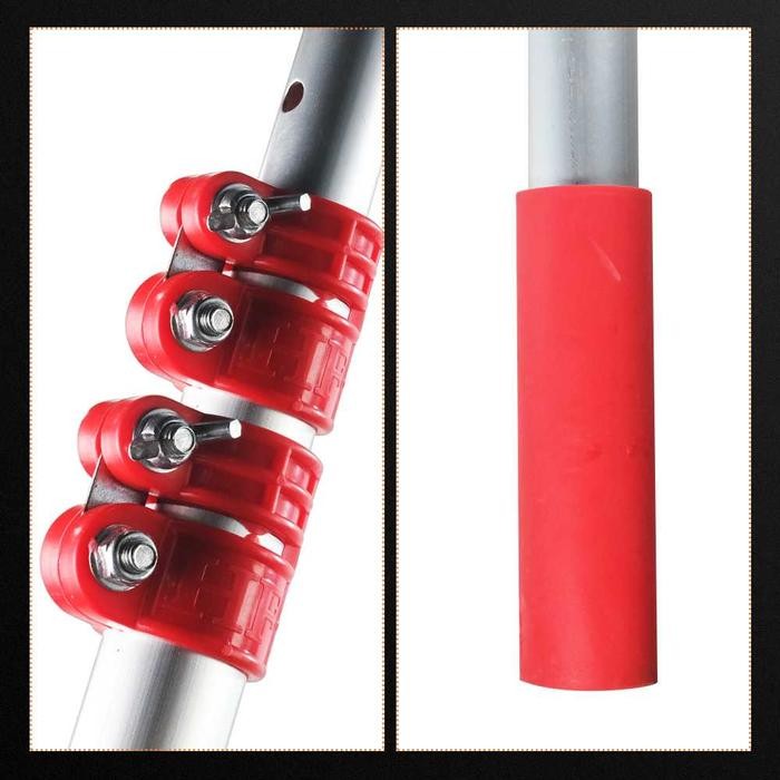 Ready Tongkat Galah Teleskopik Bahan Aluminium Panjang Hingga 4 Meter