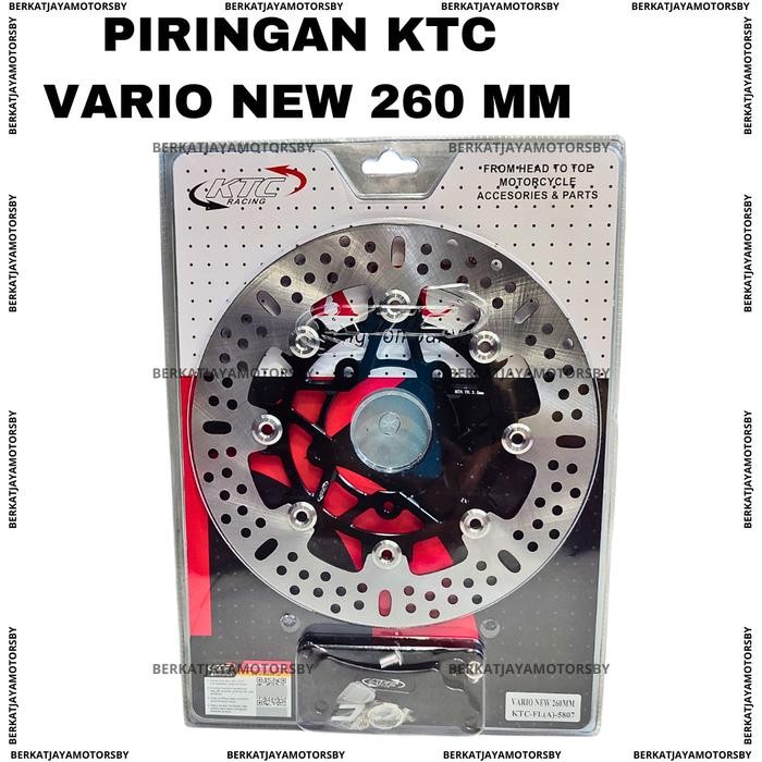 PIRINGAN CAKRAM DEPAN KTC 260MM DISC DISK BRAKE KTC 260 MM FLOATING VARIO 150 VARIO 125 OLD NEW