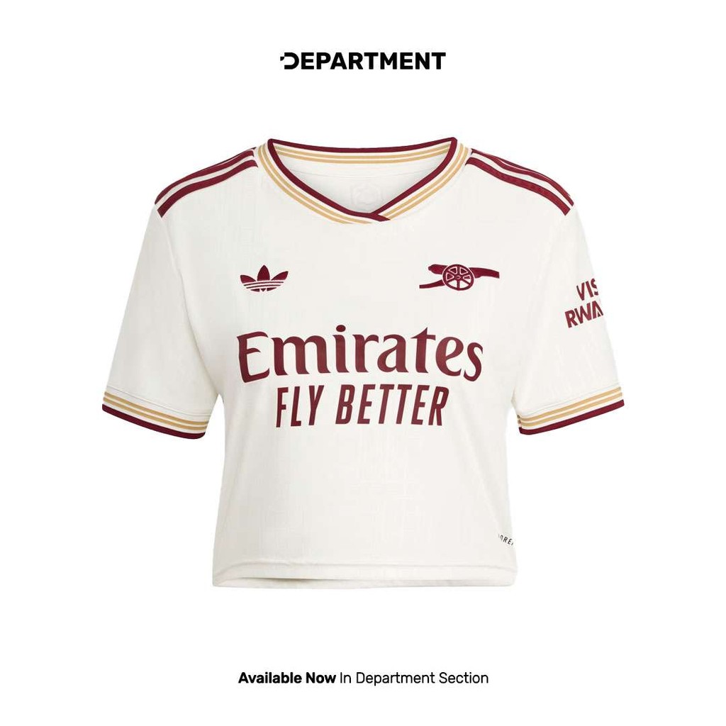 Jersey Bola Wanita ADIDAS ARSENAL 25/26 CROPPED THIRD JP4223 ORIGINAL
