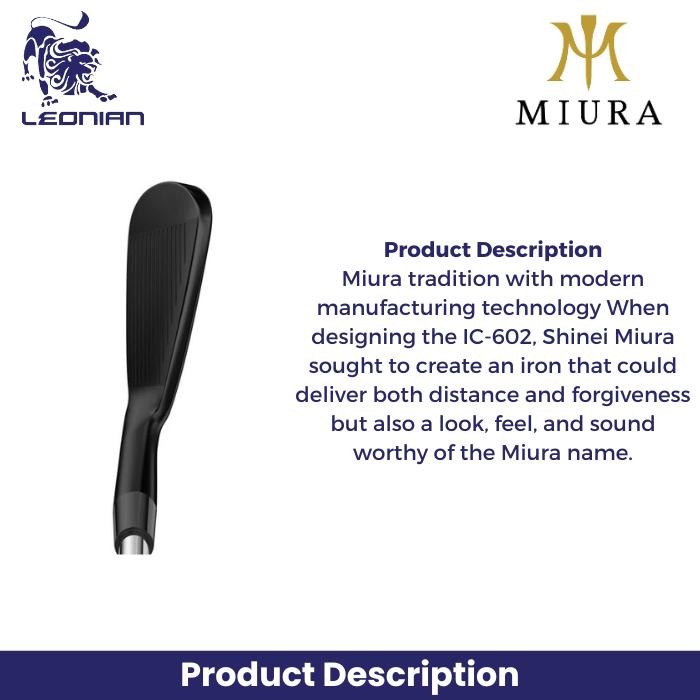 Stick Golf Miura Iron Ic-602 Black Terlaris