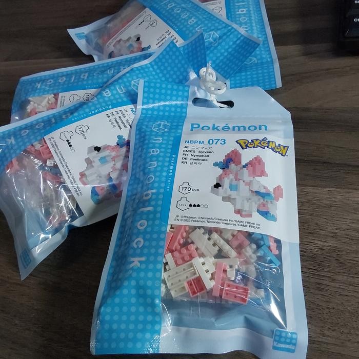 Nanoblock Pokemon 073 Sylveon 170Pcs 22007 [Original]